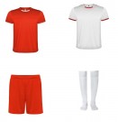Racing Draktsett 2 trøyer + 1 shorts + strømper, Barn thumbnail